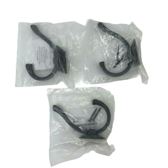 Lot 3- Liberty Hardware Ruavista Coat and Hat Hook - Bronze with Copper New - Picture 1 of 6